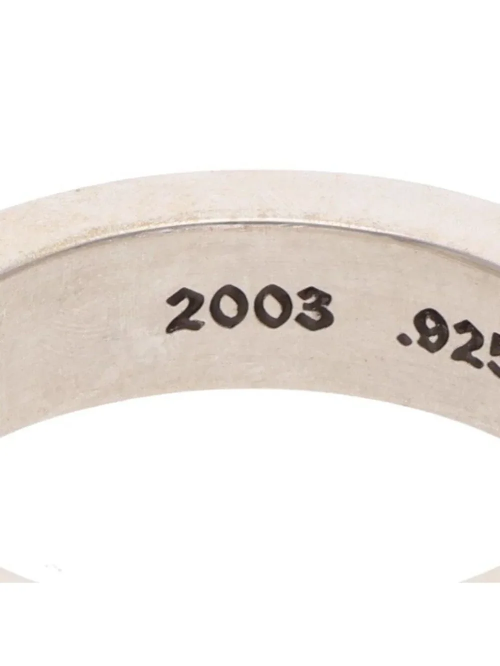 Chrome Hearts Spacer Forever Silver Ring